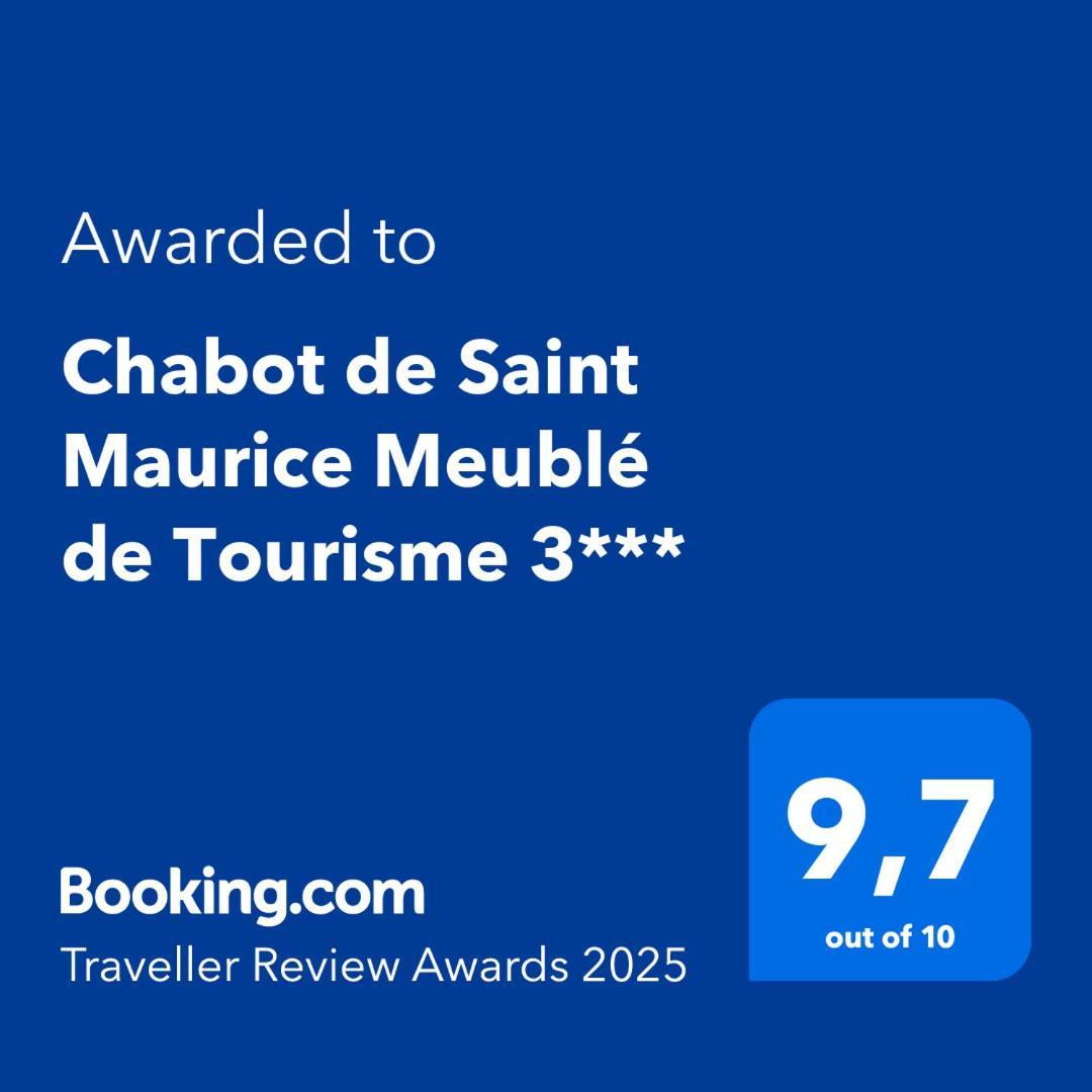 Chabot De Saint Maurice Meuble De Tourisme 3*** Apartment Chambery Luaran gambar
